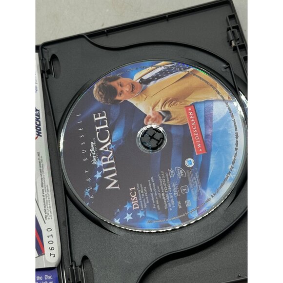Disney 2003 "Miracle" 2-Disc DVD Set Widescreen Kurt Russell 136 Minutes PG READ - Picture 5 of 5